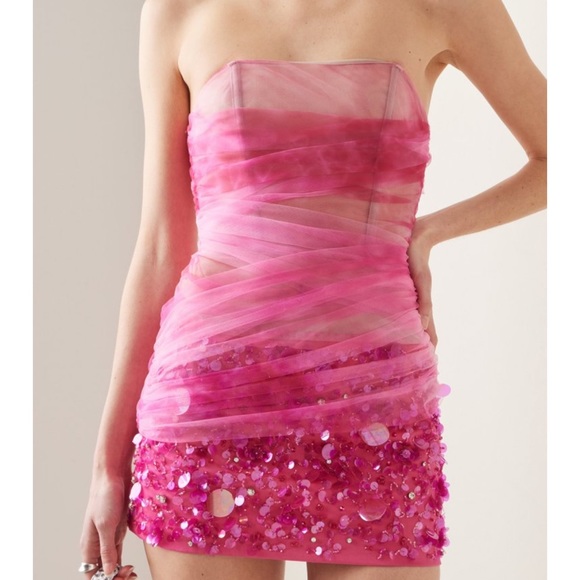 Des Phemmes Tie Die Corset - Picture 4 of 4